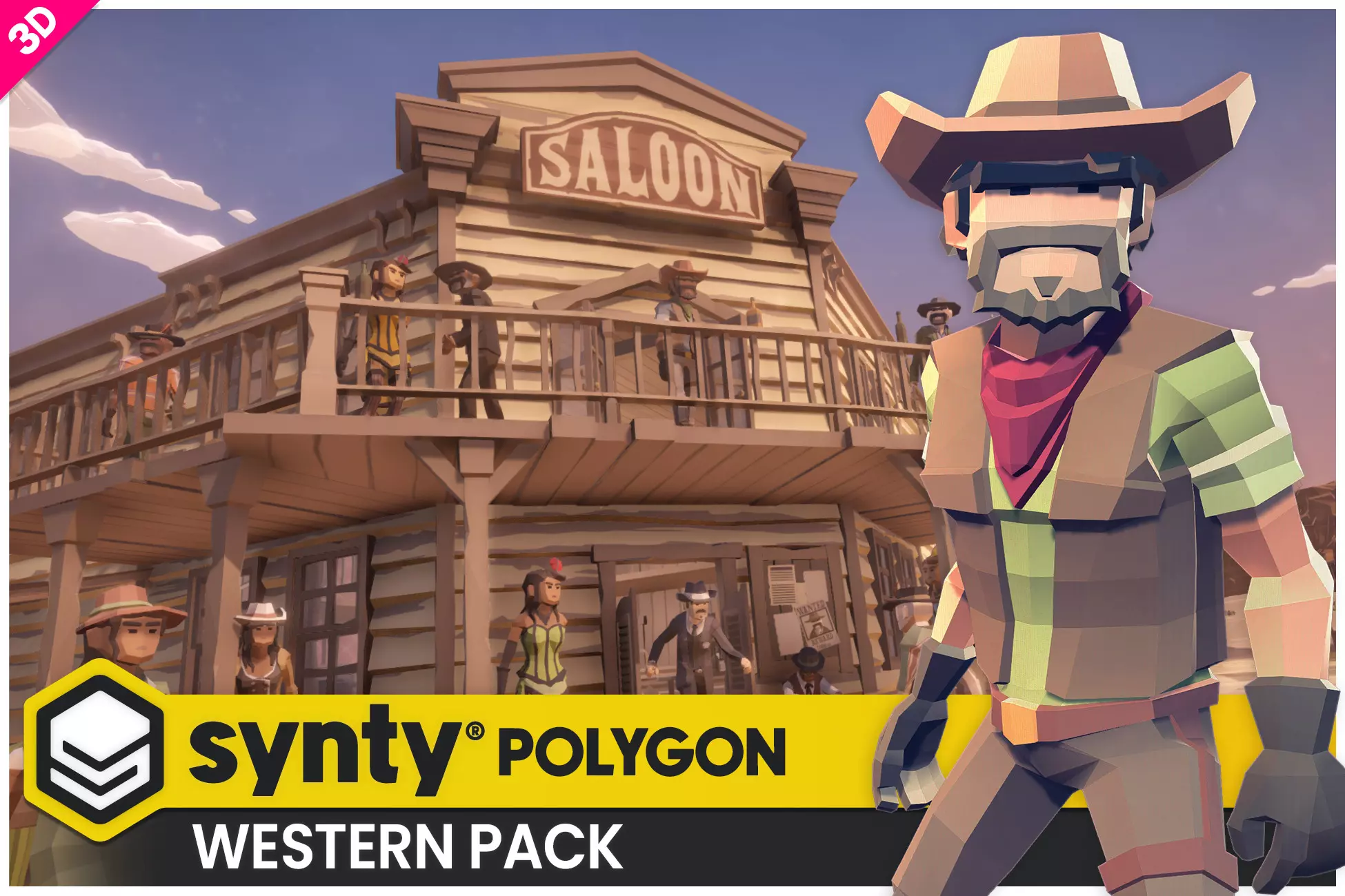POLYGON - Western Pack - Art by Synty